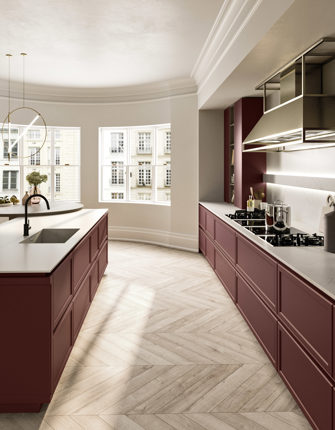 Snaidero Frame island and wall units