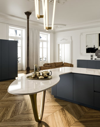 Snaidero Ola curved island